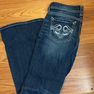 Women's Express Rerock Blue Jeans